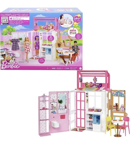 Mattel barbie dollhouse play - barbie,