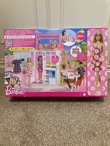 Barbie dollhouse with doll 2 - barbie,