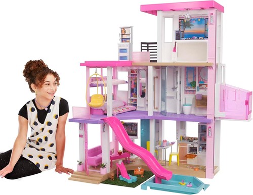 Barbie dreamhouse dollhouse - barbie,