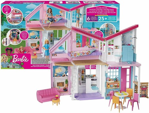 Box damaged barbie malibu - damaged!!,