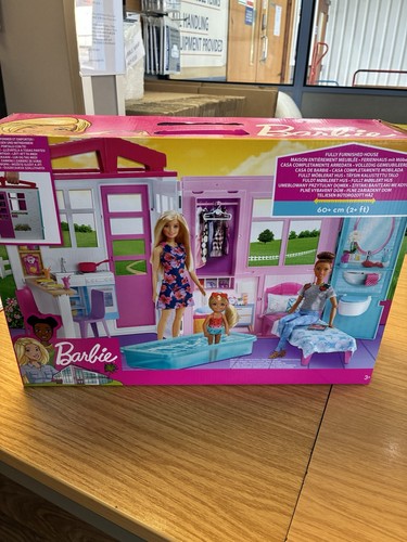 Mattel barbie fully furnished - barbie,