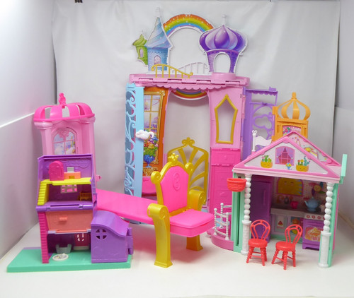 Barbie folding doll - barbie, houses