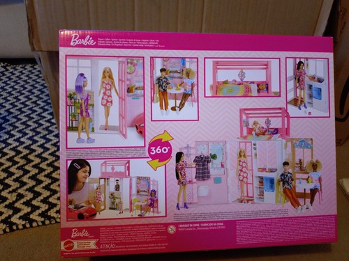 Barbie doll house play area - doll,