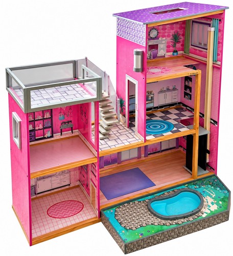 Large barbie doll - doll, /