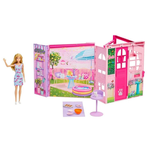 Barbie weekend house dollhouse - barbie,