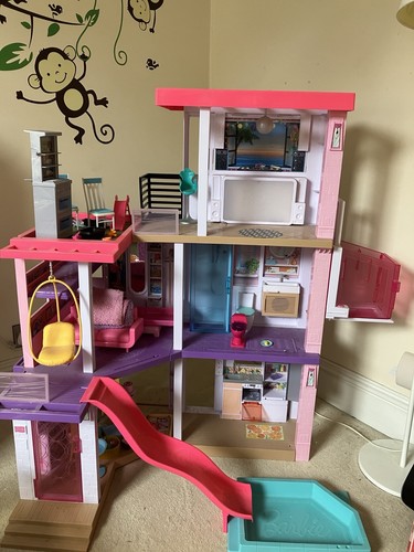 Barbie dreamhouse dollhouse - barbie,